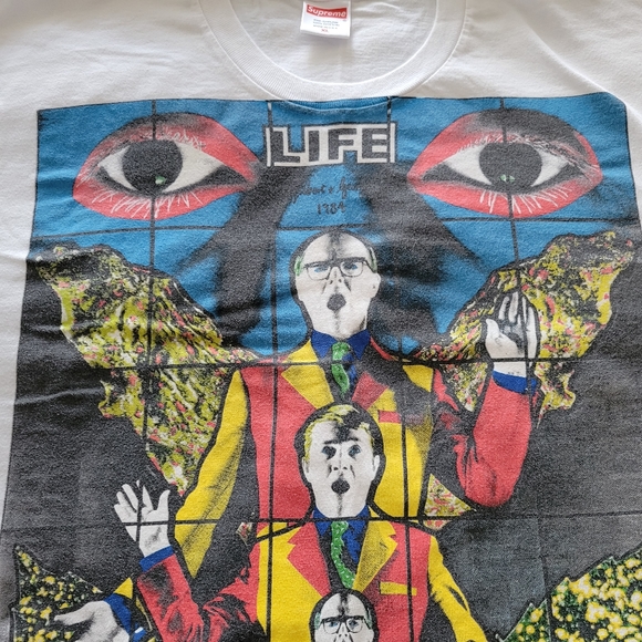 SUPREME Gilbert & George Life Tee XL - Picture 5 of 11